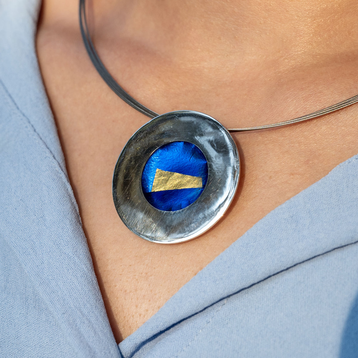 Concentric in Blue