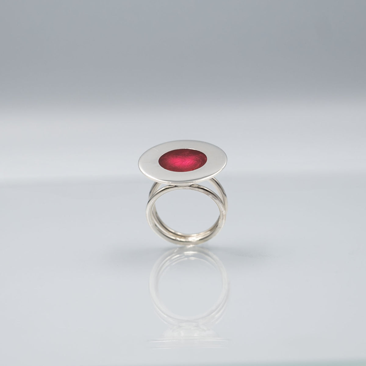 Concentric in Rose