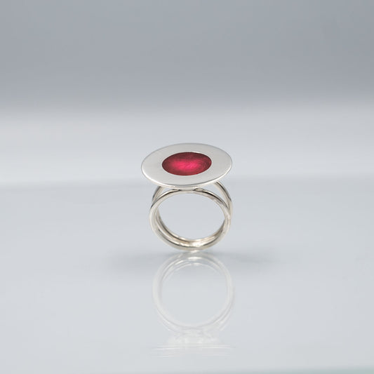 Concentric in Rose