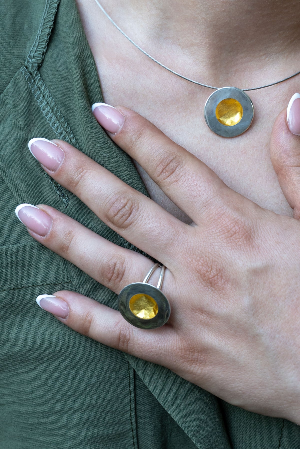 Concentric in Gold